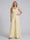 Jumpsuit V-Neck Sleeveless Chiffon Bridesmaid Dresses with Split Side