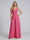 Jumpsuit V-Neck Sleeveless Chiffon Bridesmaid Dresses with Split Side