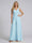Jumpsuit V-Neck Sleeveless Chiffon Bridesmaid Dresses with Split Side