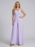 Jumpsuit V-Neck Sleeveless Chiffon Bridesmaid Dresses with Split Side