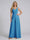 Jumpsuit V-Neck Sleeveless Chiffon Bridesmaid Dresses with Split Side