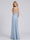 Sheath/Column Halter Sleeveless Bridesmaid Dresses With Lace