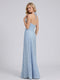 Sheath/Column Halter Sleeveless Bridesmaid Dresses With Lace