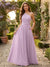 A-Line/Princess One-Shoulder Sleeveless Bridesmaid Dresses With 3D Floral