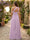 A-Line/Princess One-Shoulder Sleeveless Bridesmaid Dresses With 3D Floral