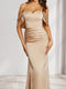 Trumpet/Mermaid Spaghetti Straps Sweetheart Bridesmaid Dresses With Ruched