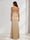 Sheath/Column Spaghetti Straps Sleeveless Bridesmaid Dresses with Bowknot