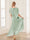 A-Line/Princess Scoop Short Sleeves Ankle-Length Mother of the Bride Dresses with Beading