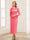 Sheath/Column Scoop Long Sleeves Ankle-Length Mother of the Bride Dresses with Belt