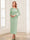 Sheath/Column Scoop Long Sleeves Ankle-Length Mother of the Bride Dresses with Belt