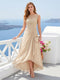 A-Line/Princess Scoop Sleeveless Ankle-Length Mother of the Bride Dresses with Lace & Applique