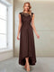 A-Line/Princess Scoop Sleeveless Ankle-Length Mother of the Bride Dresses with Lace & Applique