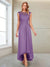A-Line/Princess Scoop Sleeveless Ankle-Length Mother of the Bride Dresses with Lace & Applique