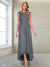 A-Line/Princess Scoop Sleeveless Ankle-Length Mother of the Bride Dresses with Lace & Applique