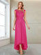 A-Line/Princess Scoop Sleeveless Ankle-Length Mother of the Bride Dresses with Lace & Applique