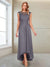 A-Line/Princess Scoop Sleeveless Ankle-Length Mother of the Bride Dresses with Lace & Applique