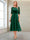 A-Line/Princess Scoop Half Sleeves Tea-Length Mother of the Bride Dresses with Ruched