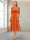 A-Line/Princess Scoop Half Sleeves Tea-Length Mother of the Bride Dresses with Ruched