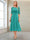 A-Line/Princess Scoop Half Sleeves Tea-Length Mother of the Bride Dresses with Ruched