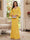 Sheath/Column V-Neck Long Sleeves Floor-Length Mother of the Bride Dresses with Lace & Applique