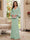 Sheath/Column V-Neck Long Sleeves Floor-Length Mother of the Bride Dresses with Lace & Applique