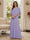A-Line/Princess Scoop Half Sleeves Floor-Length Mother of the Bride Dresses with Beading