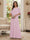 A-Line/Princess Scoop Half Sleeves Floor-Length Mother of the Bride Dresses with Beading