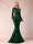 Sheath/Column Scoop Long Sleeves Floor-Length Mother of the Bride Dresses with Rhinestone