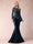 Sheath/Column Scoop Long Sleeves Floor-Length Mother of the Bride Dresses with Rhinestone
