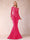 Sheath/Column Scoop Long Sleeves Floor-Length Mother of the Bride Dresses with Rhinestone