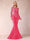 Sheath/Column Scoop Long Sleeves Floor-Length Mother of the Bride Dresses with Rhinestone