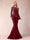 Sheath/Column Scoop Long Sleeves Floor-Length Mother of the Bride Dresses with Rhinestone