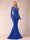 Sheath/Column Scoop Long Sleeves Floor-Length Mother of the Bride Dresses with Rhinestone