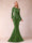 Sheath/Column Scoop Long Sleeves Floor-Length Mother of the Bride Dresses with Rhinestone