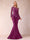 Sheath/Column Scoop Long Sleeves Floor-Length Mother of the Bride Dresses with Rhinestone