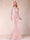 Sheath/Column Scoop Long Sleeves Floor-Length Mother of the Bride Dresses with Rhinestone