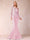 Sheath/Column Scoop Long Sleeves Floor-Length Mother of the Bride Dresses with Rhinestone
