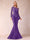 Sheath/Column Scoop Long Sleeves Floor-Length Mother of the Bride Dresses with Rhinestone