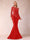 Sheath/Column Scoop Long Sleeves Floor-Length Mother of the Bride Dresses with Rhinestone