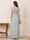 A-Line/Princess Scoop Half Sleeves Floor-Length Mother of the Bride Dresses with Lace & Applique