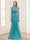 Sheath/Column Scoop Sleeveless Floor-Length Mother of the Bride Dresses with Lace & Applique
