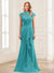 Sheath/Column Scoop Sleeveless Floor-Length Mother of the Bride Dresses with Lace & Applique
