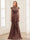 Sheath/Column Scoop Sleeveless Floor-Length Mother of the Bride Dresses with Lace & Applique