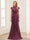 Sheath/Column Scoop Sleeveless Floor-Length Mother of the Bride Dresses with Lace & Applique
