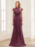 Sheath/Column Scoop Sleeveless Floor-Length Mother of the Bride Dresses with Lace & Applique
