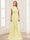 Sheath/Column Scoop Sleeveless Floor-Length Mother of the Bride Dresses with Lace & Applique