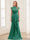 Sheath/Column Scoop Sleeveless Floor-Length Mother of the Bride Dresses with Lace & Applique