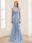 Sheath/Column Scoop Sleeveless Floor-Length Mother of the Bride Dresses with Lace & Applique