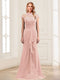 Sheath/Column Scoop Sleeveless Floor-Length Mother of the Bride Dresses with Lace & Applique