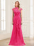 Sheath/Column Scoop Sleeveless Floor-Length Mother of the Bride Dresses with Lace & Applique